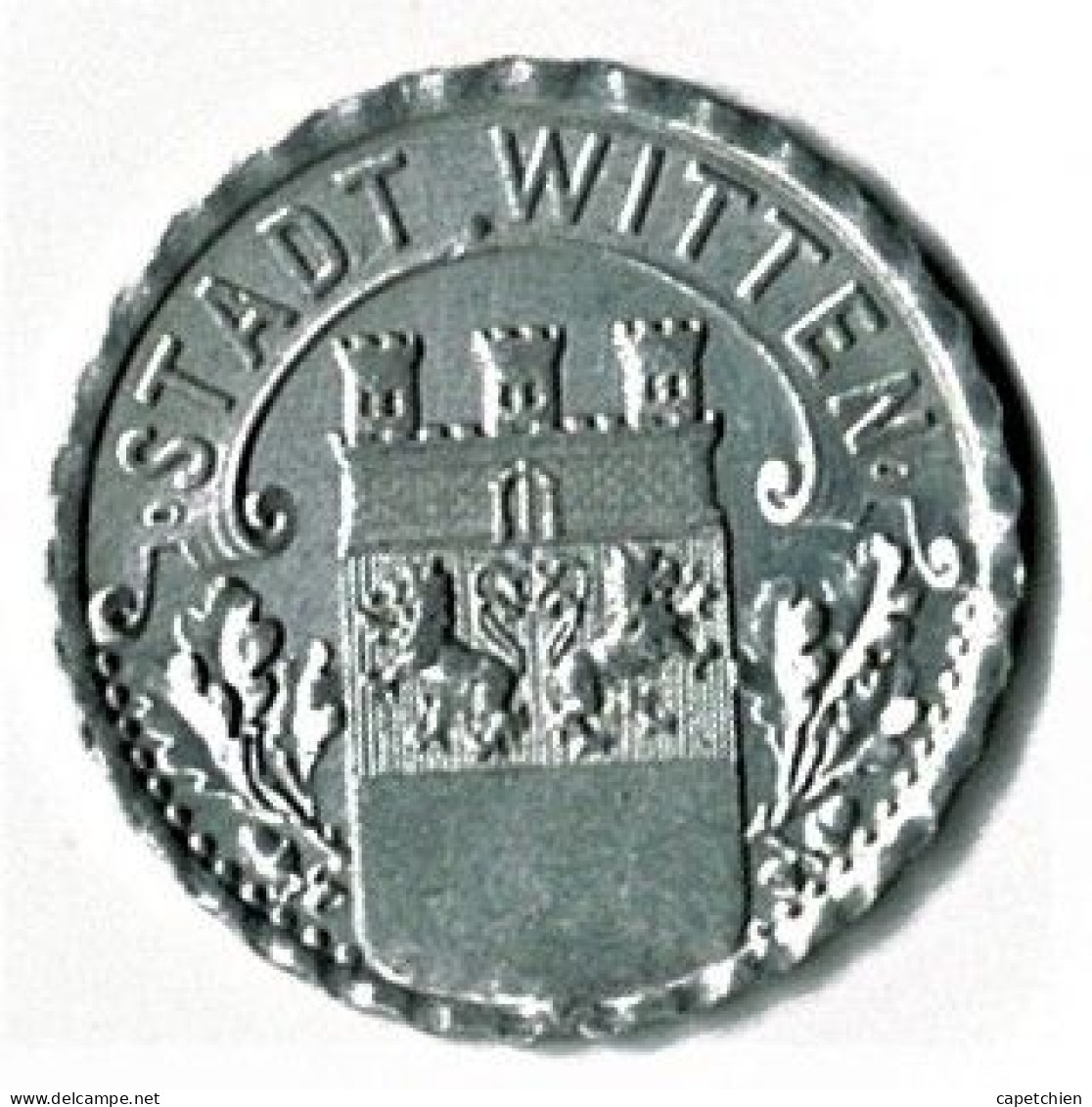 ALLEMAGNE / NOTGELD / STADT WITTEN/ 50 PFG ./ 1920 / ALUMINIUM / 24.4  Mm / ETAT SUP / 604.9 - Sonstige & Ohne Zuordnung