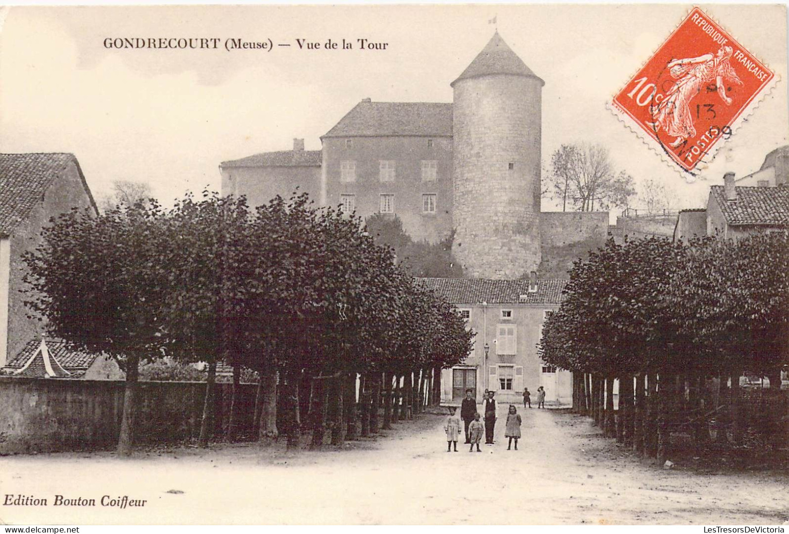 FRANCE - 55 - Gondrecourt - Vue De La Tour - Carte Postale Ancienne - Gondrecourt Le Chateau