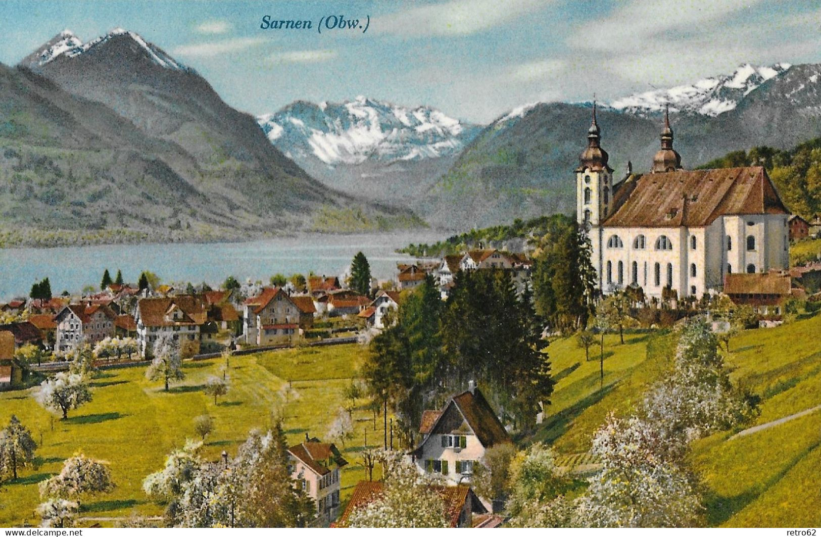 SARNEN ► Kirchrüti Im Frühling Ca.1960 - Sarnen