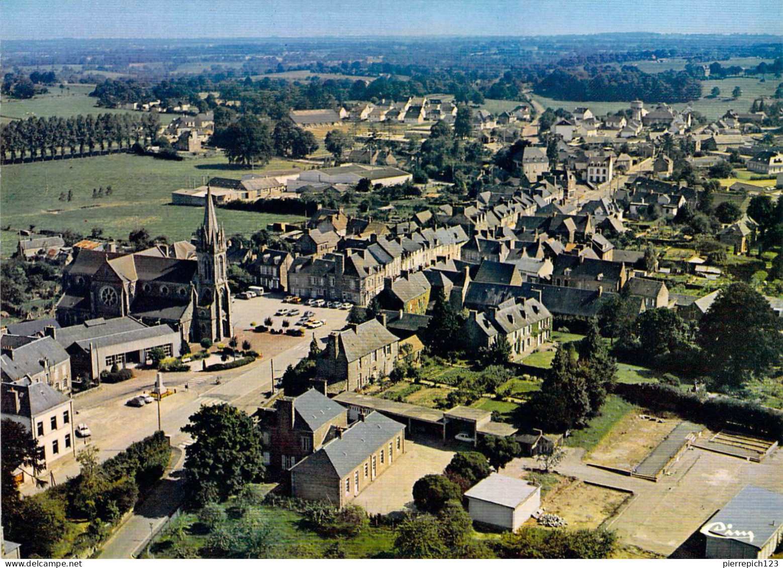 53 - Landivy - Vue Générale Aérienne - Landivy