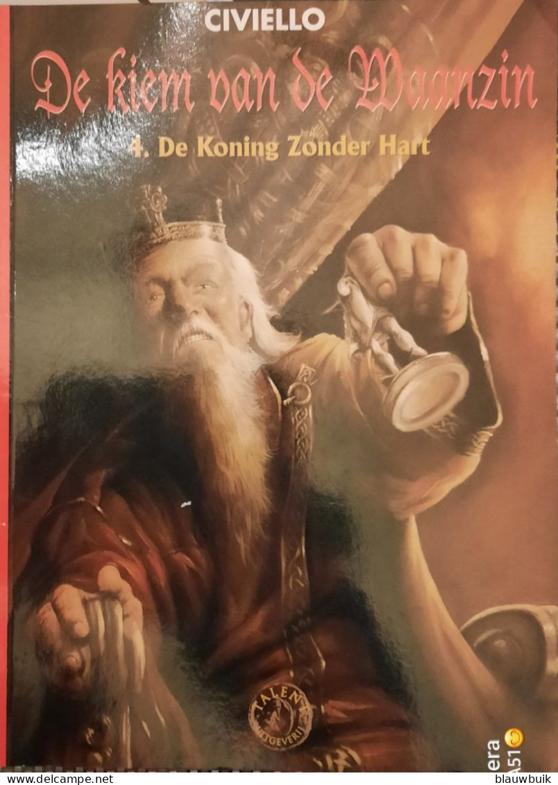 Strip - De Kiem Van De Waanzin #4 - De Koning Zonder Hart - Autres & Non Classés