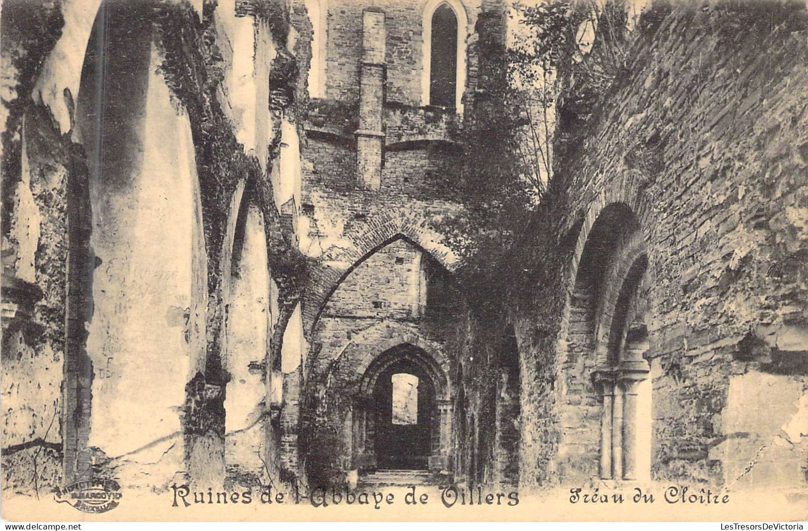 BELGIQUE - OILLERS - Ruines De L'Abbaye De Oillers - Edit E Vigneron - Carte Postale Ancienne - Namur