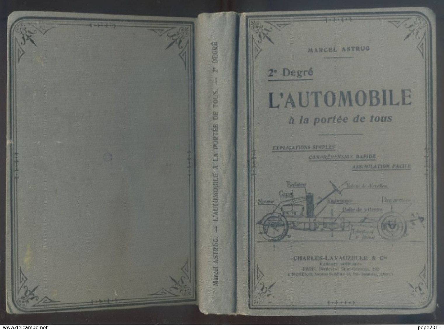 L'Automobile à La Portée De Tous 2e Degré Par Marcel ASTRUC - 1928 - Auto