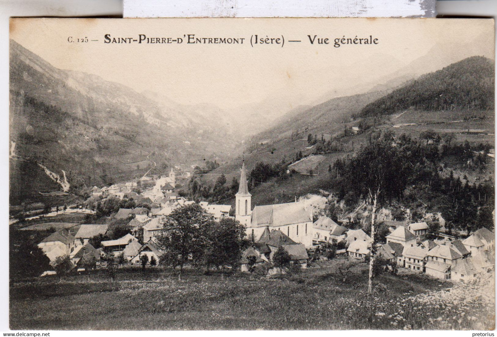 DEPT 38 / SAINT PIERRE D'ENTREMONT - Saint-Pierre-d'Entremont