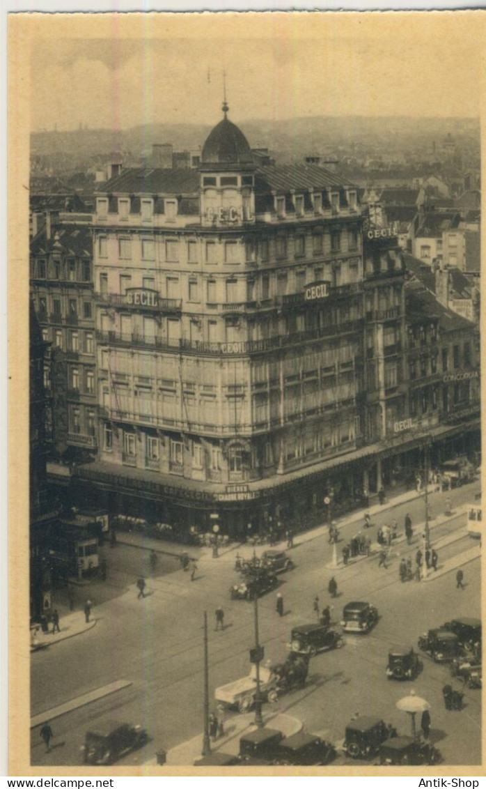 CÉCIL HOTEL - Gebäude Mit Straße Und Autos Aus Der Zeit - Von 1913 (59448) - Cafés, Hôtels, Restaurants