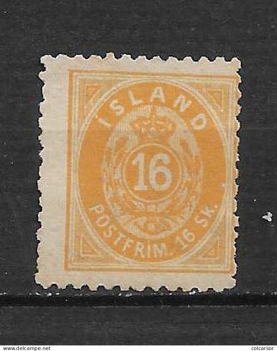 ISLANDE N° 5B - Unused Stamps