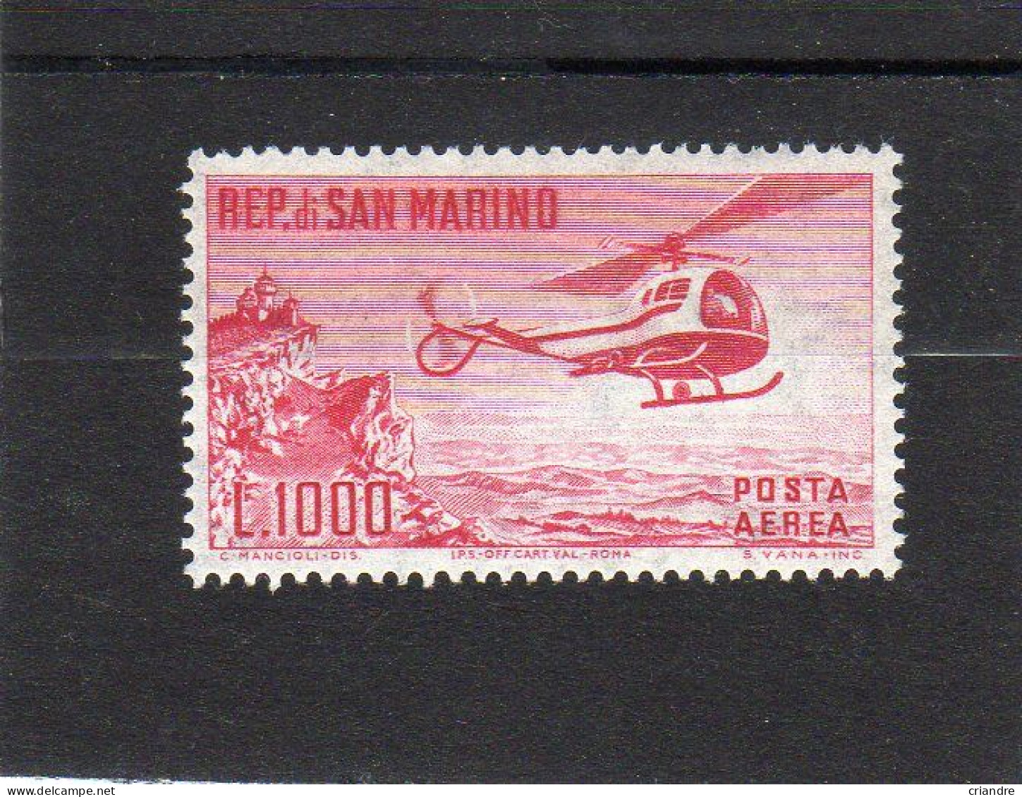 Saint-Marin ,année 1961,PA  N° 127** - Luftpost