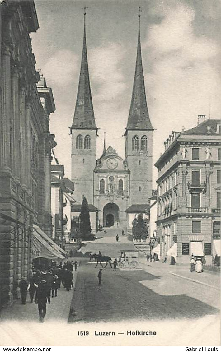 Luzern Hofkirche - Lucerna