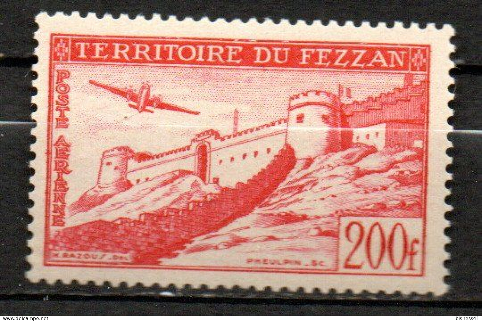 Col33 Colonie Fezzan PA N° 7 Neuf X MH Cote : 15,00€ - Neufs