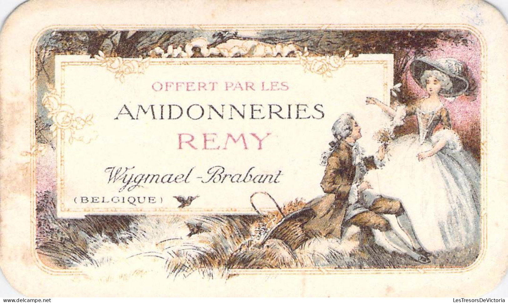 Chromos - Cartes Parfumées - Amidonneries Remy - Wygmael Brabant - Dim.:5.5/9 Cm - Otros & Sin Clasificación