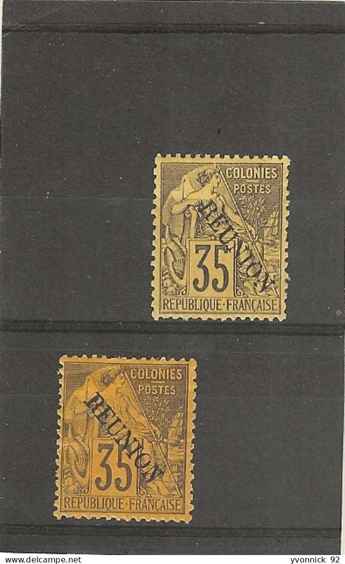 Réunion _ (1891) N°25/25a - Autres & Non Classés