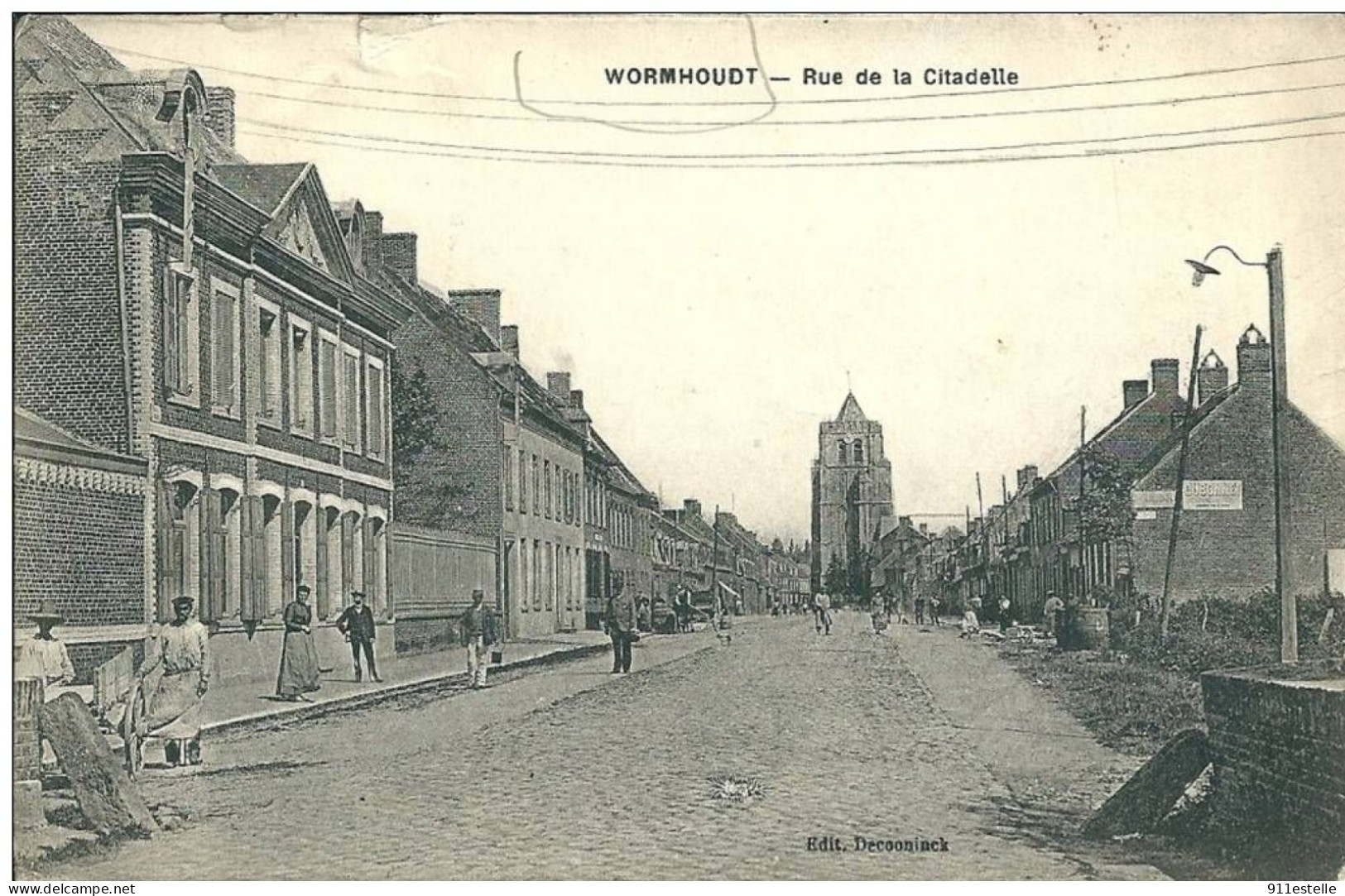 59  WORMHOUDT -   Rue De La Citadelle ( état ) - Wormhout