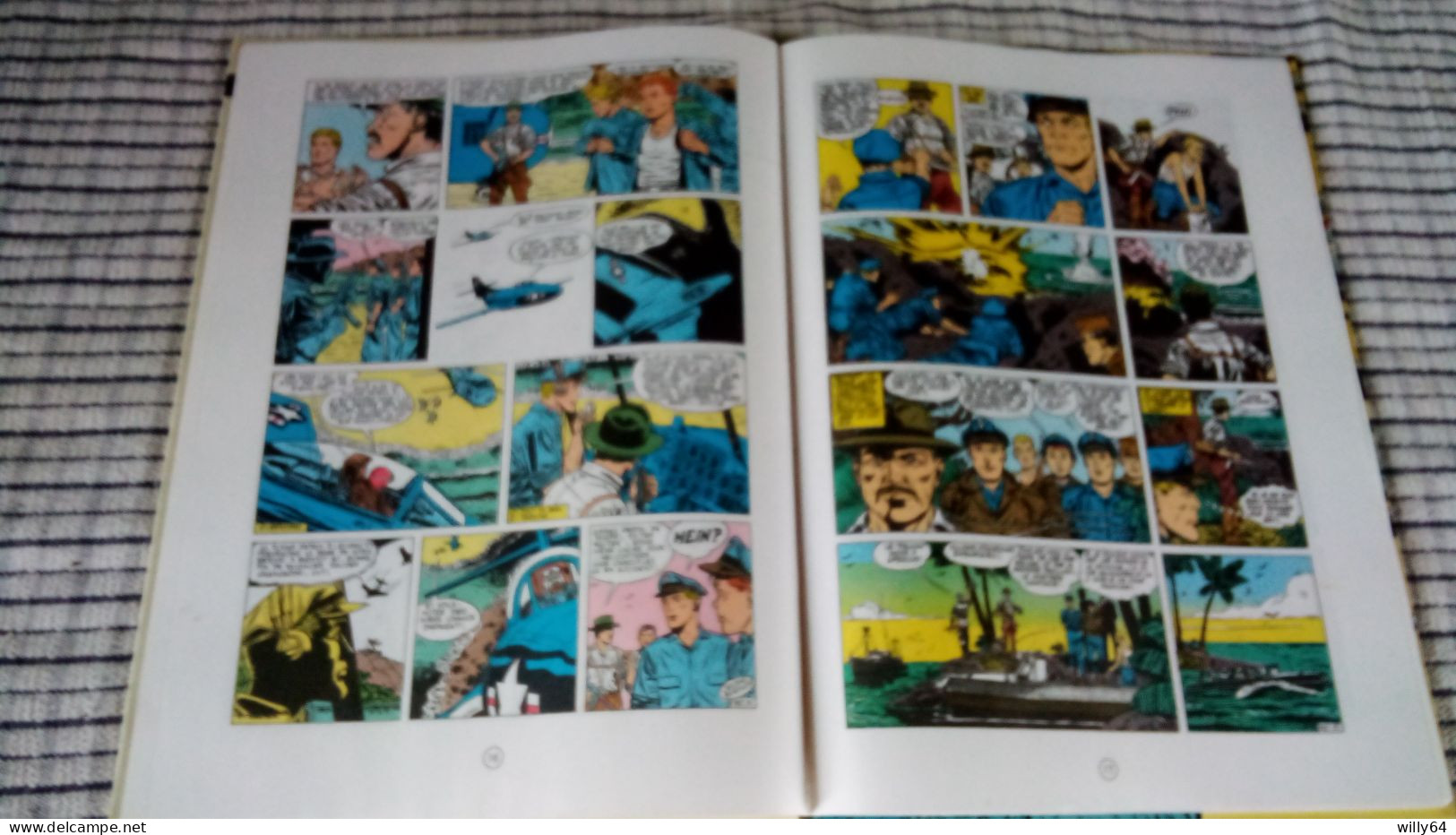 LES AVENTURES DE BUCK DANNY  T14  " Pa Trouille à L'Aube "   1986   DUPUIS  BD  Comme Neuve - Buck Danny