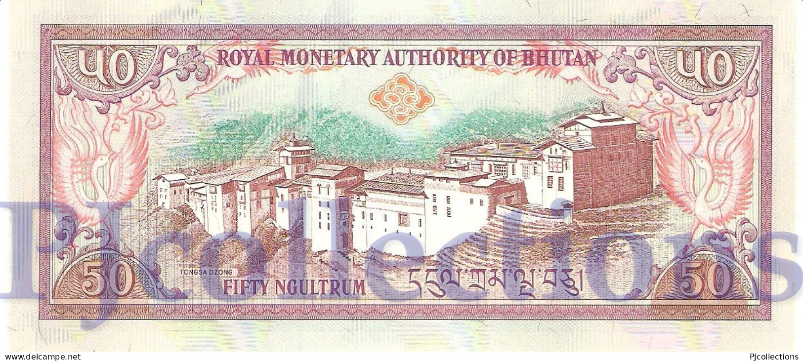 BHUTAN 50 NGULTRUM 2000 PICK 24 UNC - Bhután