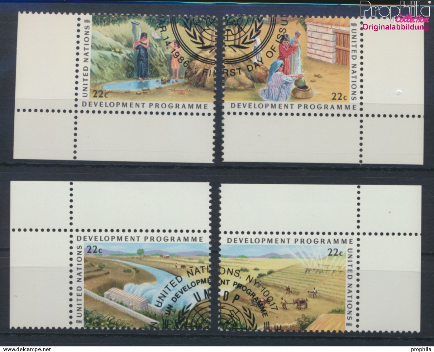 UNO - New York 491-494 (kompl.Ausg.) Gestempelt 1986 Entwicklungshilfe (10036013 - Used Stamps