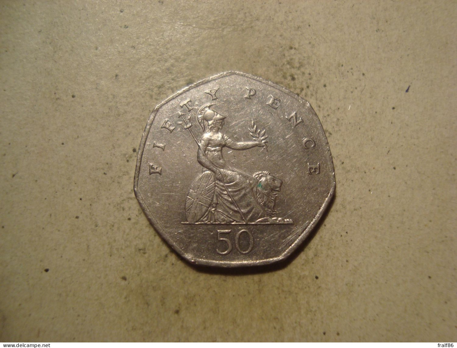 MONNAIE GRANDE BRETAGNE 50 PENCE 2001 - 50 Pence