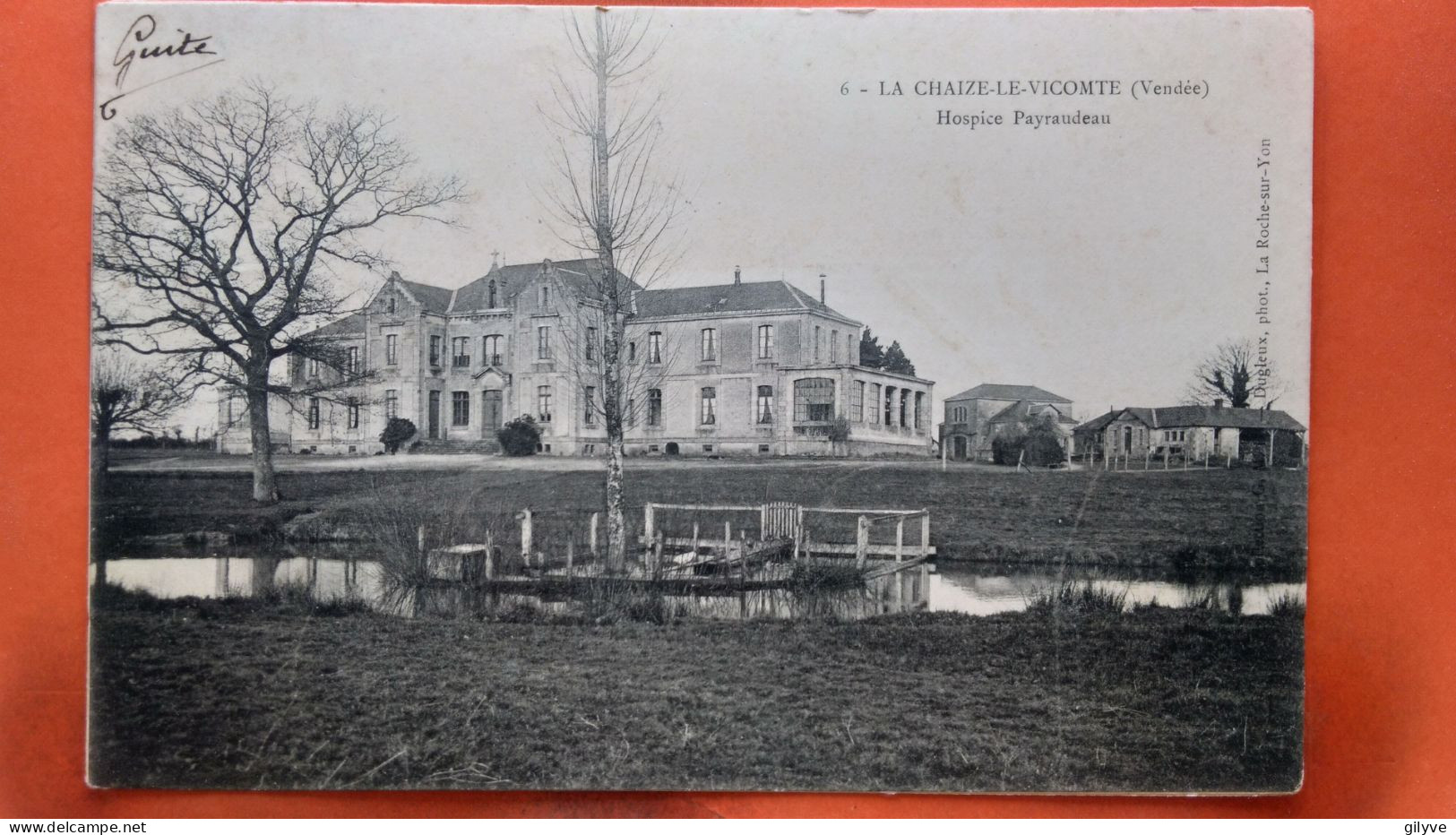 CPA (85)  La Chaize Le Vicomte. Hospice Payraudeau.   (Y.339) - La Chaize Le Vicomte