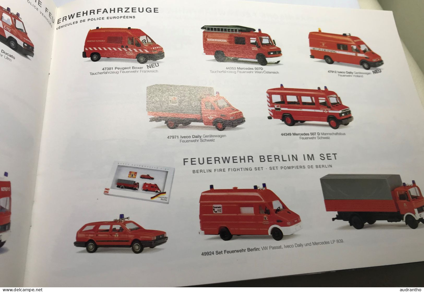 Catalogue BUSCH Automodelle 99 1:87 Automobile Modélisme - Other & Unclassified