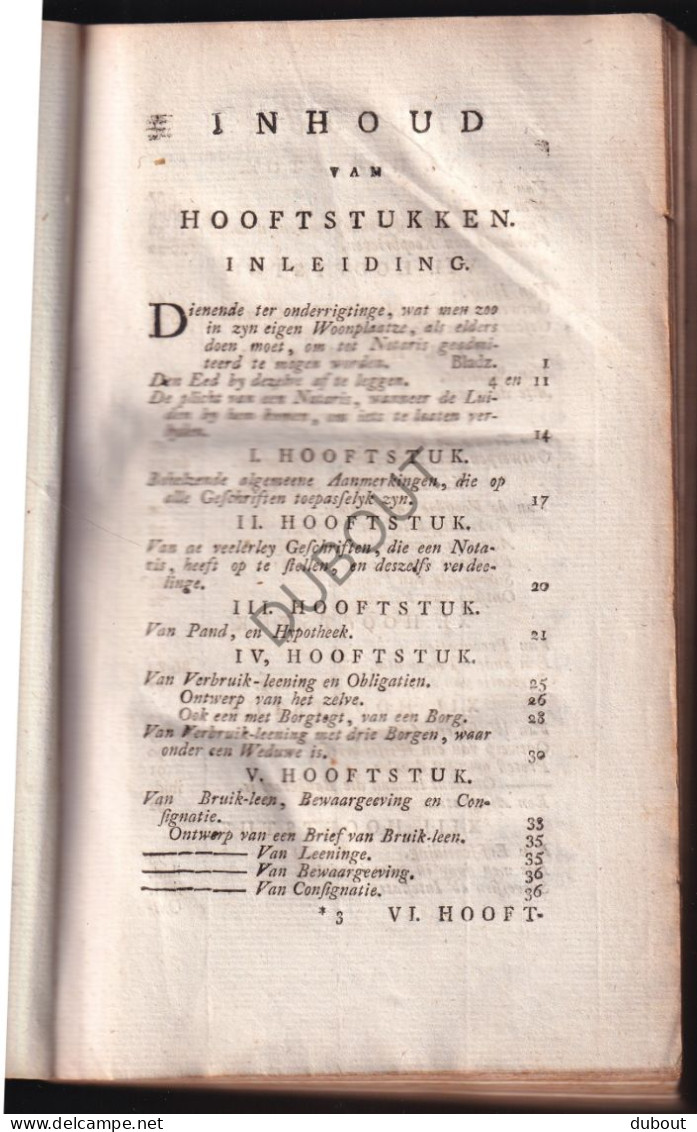 Maarsseveen/Stichtse Vecht - Oefenschool Der Notarissen - M. Van Den Helm - 1785, Dordrecht (S301) - Oud