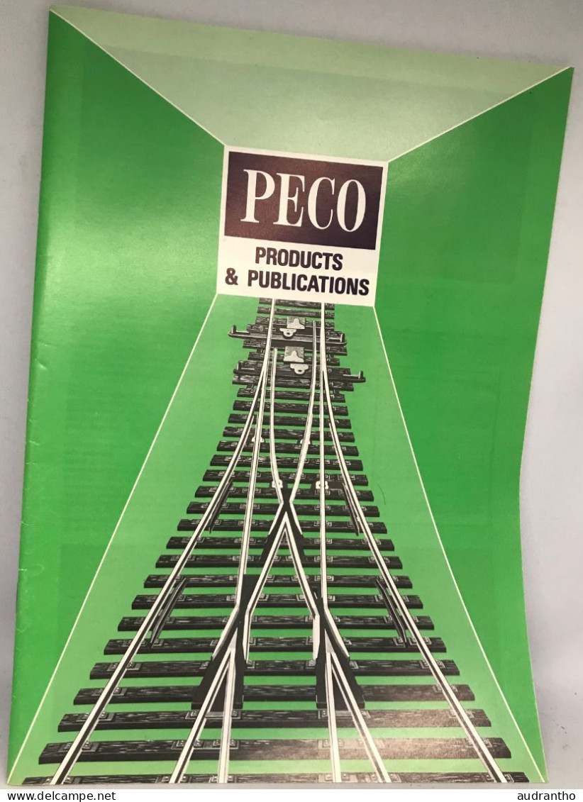 2 Revues Catalogues PECO En Anglais Modélisme Train Non Daté - Inglés