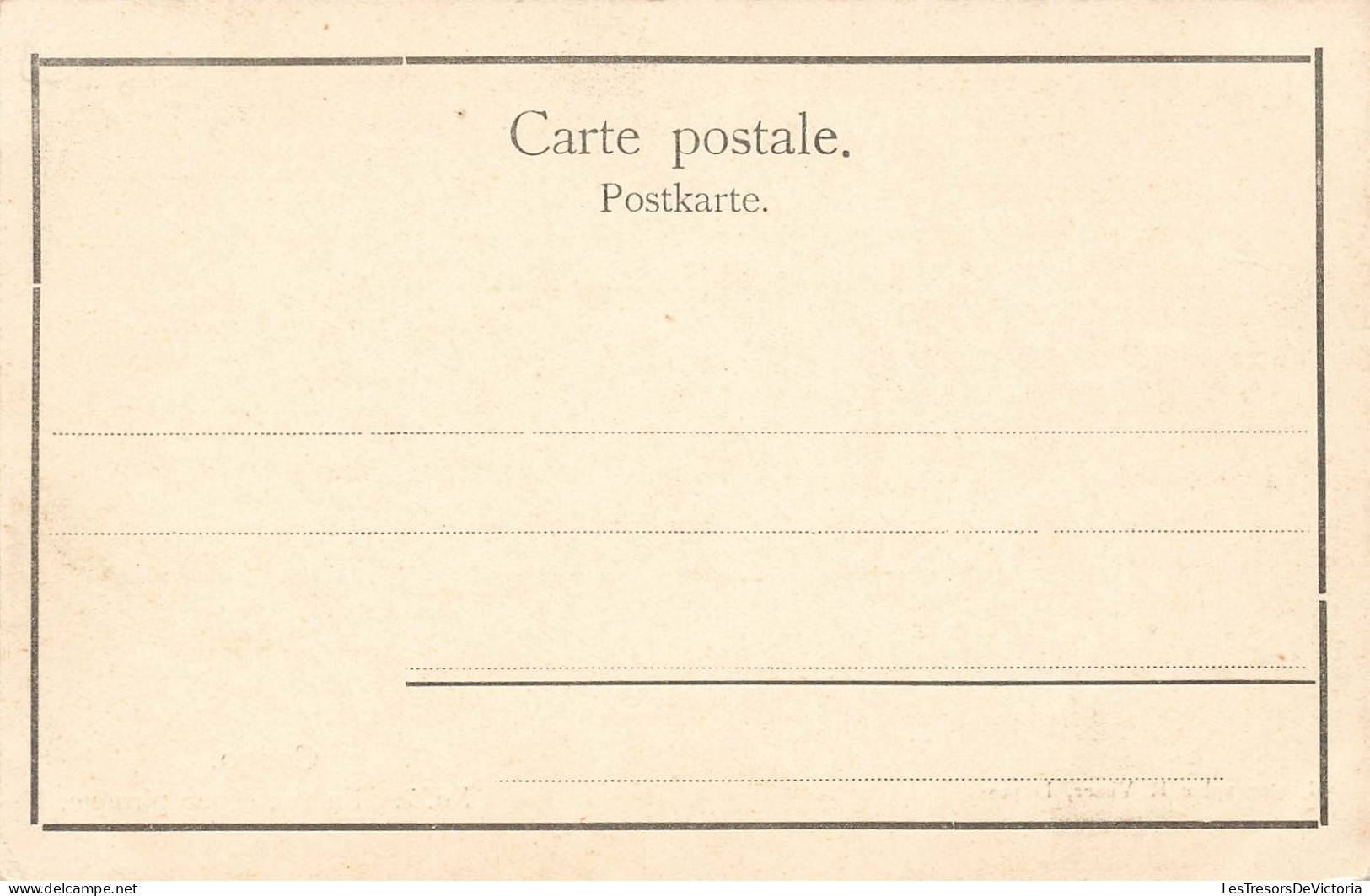 Congo - En Route Par Pirogue - N°7 -  R Visser - Carte Postale Ancienne - - Other & Unclassified