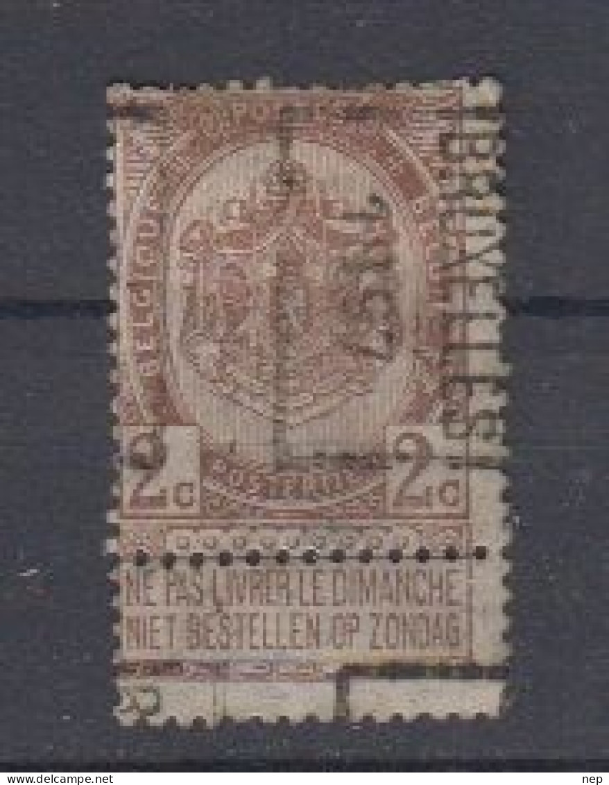 BELGIË - OBP - 1897 - Nr 55 (n° 116 BB - BRUXELLES 1897) - (*) - Roller Precancels 1894-99