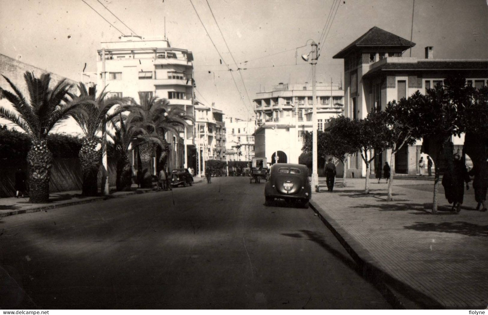 Casablanca - Rue Chevandier De Valdrome - Maroc Morocco - Casablanca