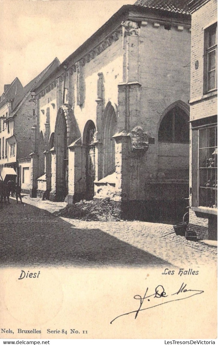 Belgique - Diest - Les Halles - Edit. Nels - Carte Postale Ancienne - Leuven