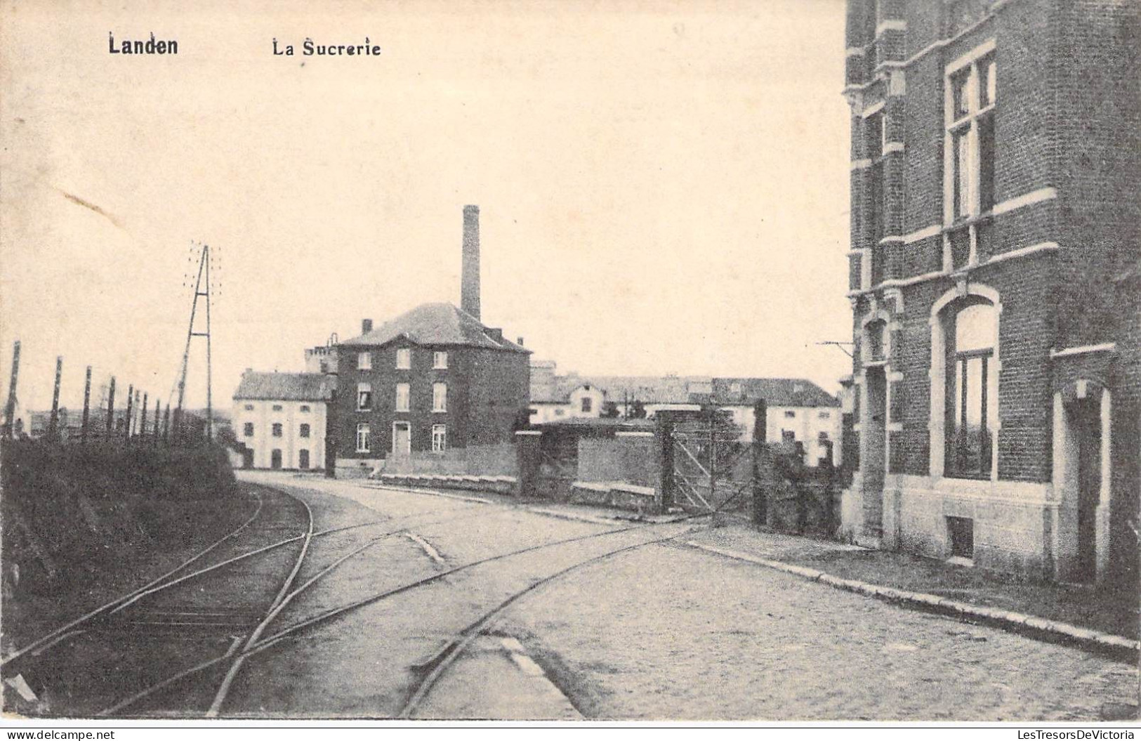 Belgique - Landen - La Sucrerie - Edeit. S.D.  - Carte Postale Ancienne - Landen