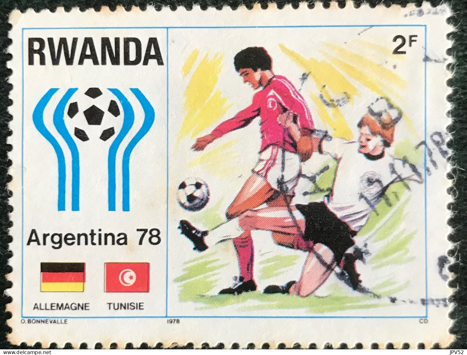 Rwanda - République Rwandaise - 15/48 - (°)used - 1978 - Michel 947 - WK Voetbal - Gebruikt