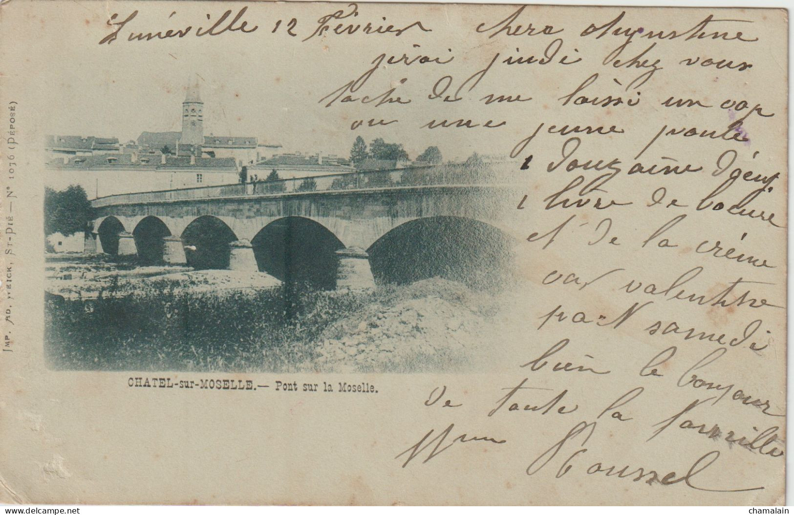 CHATEL SUR MOSELLE - Pont Sur La Moselle - Chatel Sur Moselle