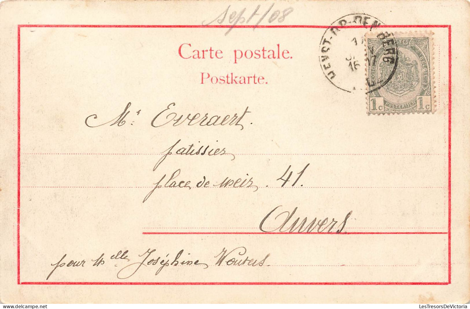 Congo - Habitants D'un Village - Animé - N°22 -  R Visser - Carte Postale Ancienne - - Altri & Non Classificati