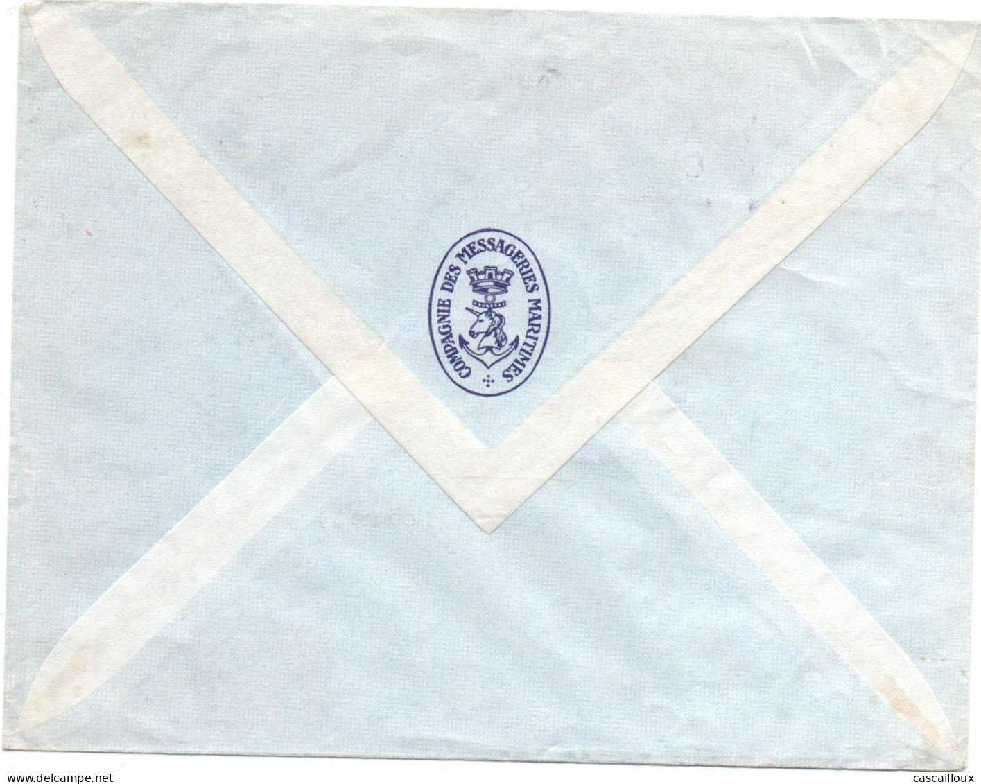 Enveloppe De La Poste Aérienne - Brieven En Documenten