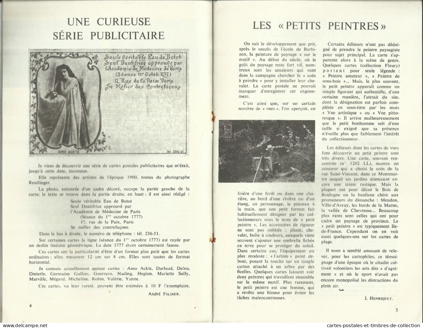 LE CARTOPHILE N°14 , Septembre 1969 , PARIS-MADRID EN AEROPLANE , LES HALLES DE PARIS , Etc... - Français