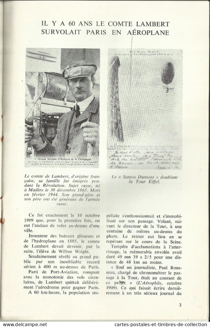 LE CARTOPHILE N°15 , Décembre 1969 , COMTE LAMBERT , ENTREES DES STATIONS DE METRO , Etc... - Francés