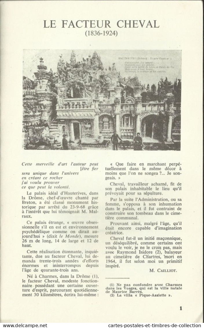 LE CARTOPHILE N°17 , Juin 1970 , LE FACTEUR CHEVAL , CHARPENTIER-RICHARD , LE PONT A TRANSBORDEUR DE NANTES , Etc... - French