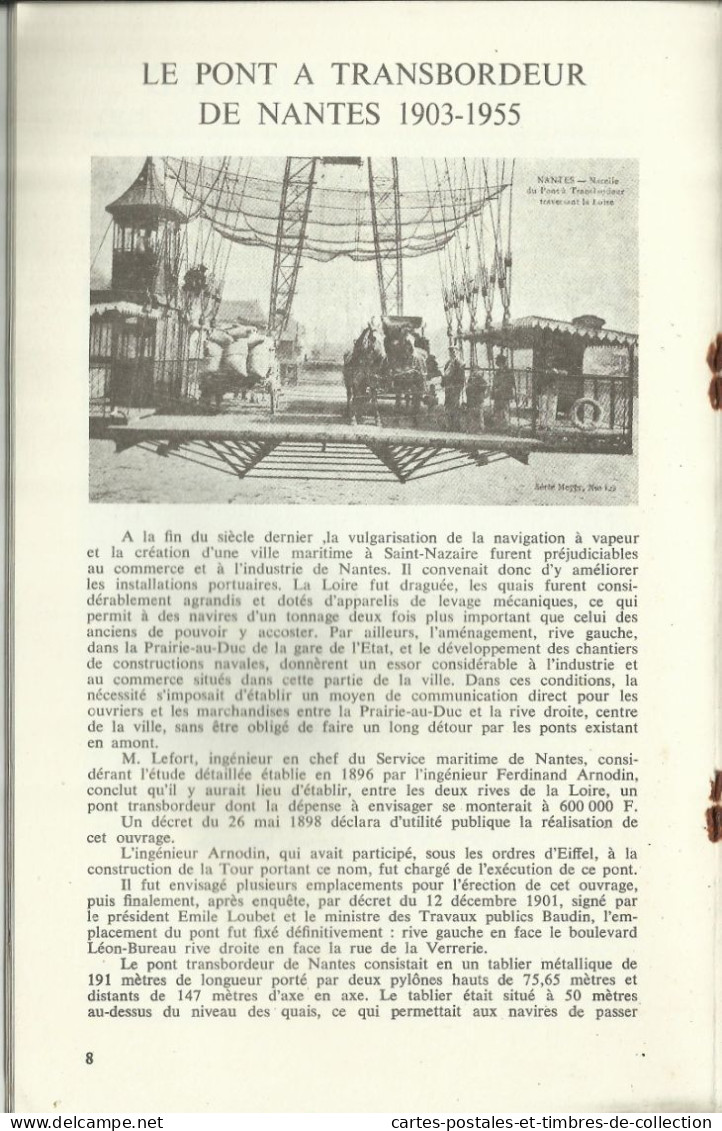 LE CARTOPHILE N°17 , Juin 1970 , LE FACTEUR CHEVAL , CHARPENTIER-RICHARD , LE PONT A TRANSBORDEUR DE NANTES , Etc... - Francese