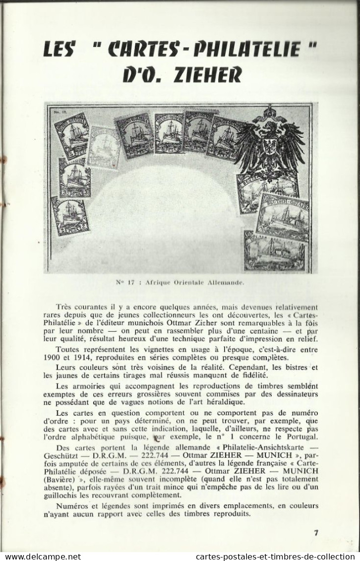 LE CARTOPHILE N°27 , Décembre 1972 , L'AFFAIRE CAILLAUX 14 Mars 1914 , LES CARTES-PHILATELIE D'O. ZIEHER , Etc... - Francese