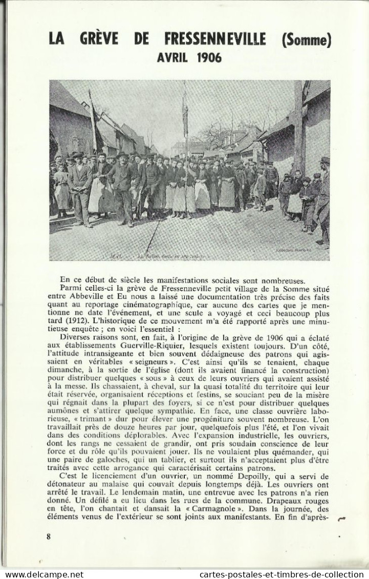 LE CARTOPHILE N°37 , Juin 1975 , GLOZEL , CATASTROPHE FERROVIAIRE DE SAUJON , LA GREVE DE FRESSENNEVILLE 1906 , Etc... - Français