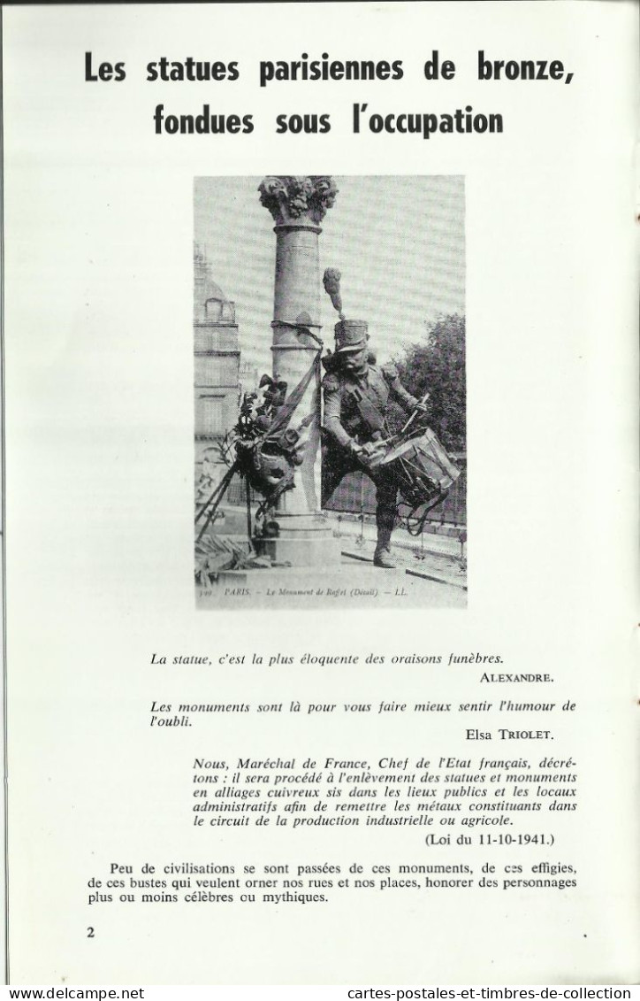 LE CARTOPHILE N°40 , Mars 1976 , LE VILLAGE SUISSE , LA FETE DES LOGES A SAINT GERMAIN EN LAYE , Etc... - Francés