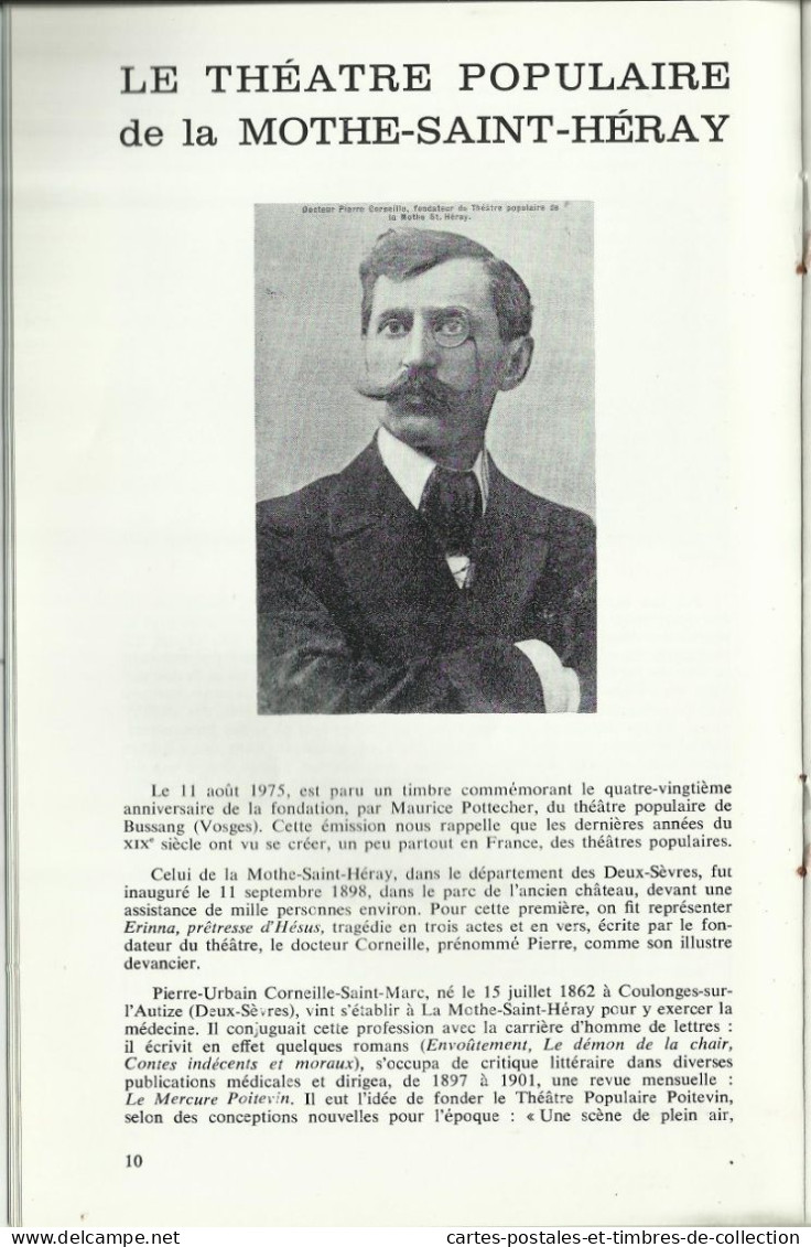 LE CARTOPHILE N°40 , Mars 1976 , LE VILLAGE SUISSE , LA FETE DES LOGES A SAINT GERMAIN EN LAYE , Etc... - Französisch