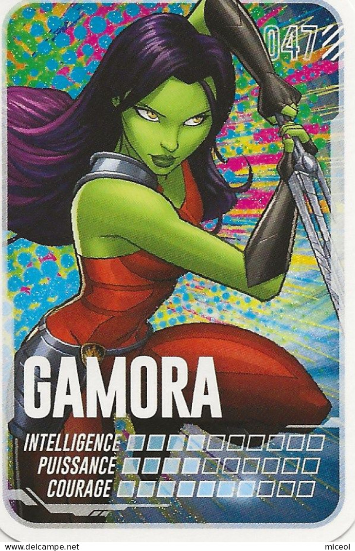 MARVEL - PARS EN MISSION - CARTE N°47 - GAMORA - Marvel