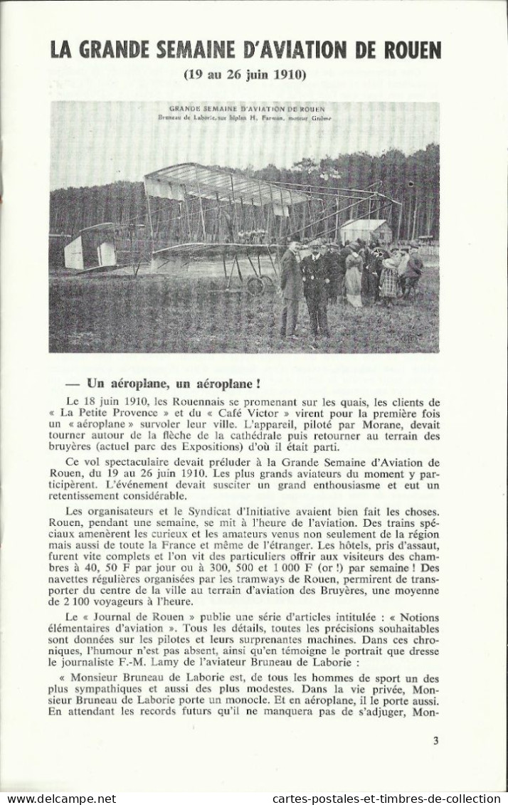 LE CARTOPHILE N°44 , Mars 1977 , GRANDE SEMAINE D'AVIATION DE ROUEN 1910 , FETE Novembre 1918 à COGNAC , Etc... - Frans