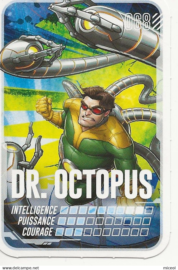 MARVEL - PARS EN MISSION - CARTE N°68  - DR. OCTOPUS - Marvel