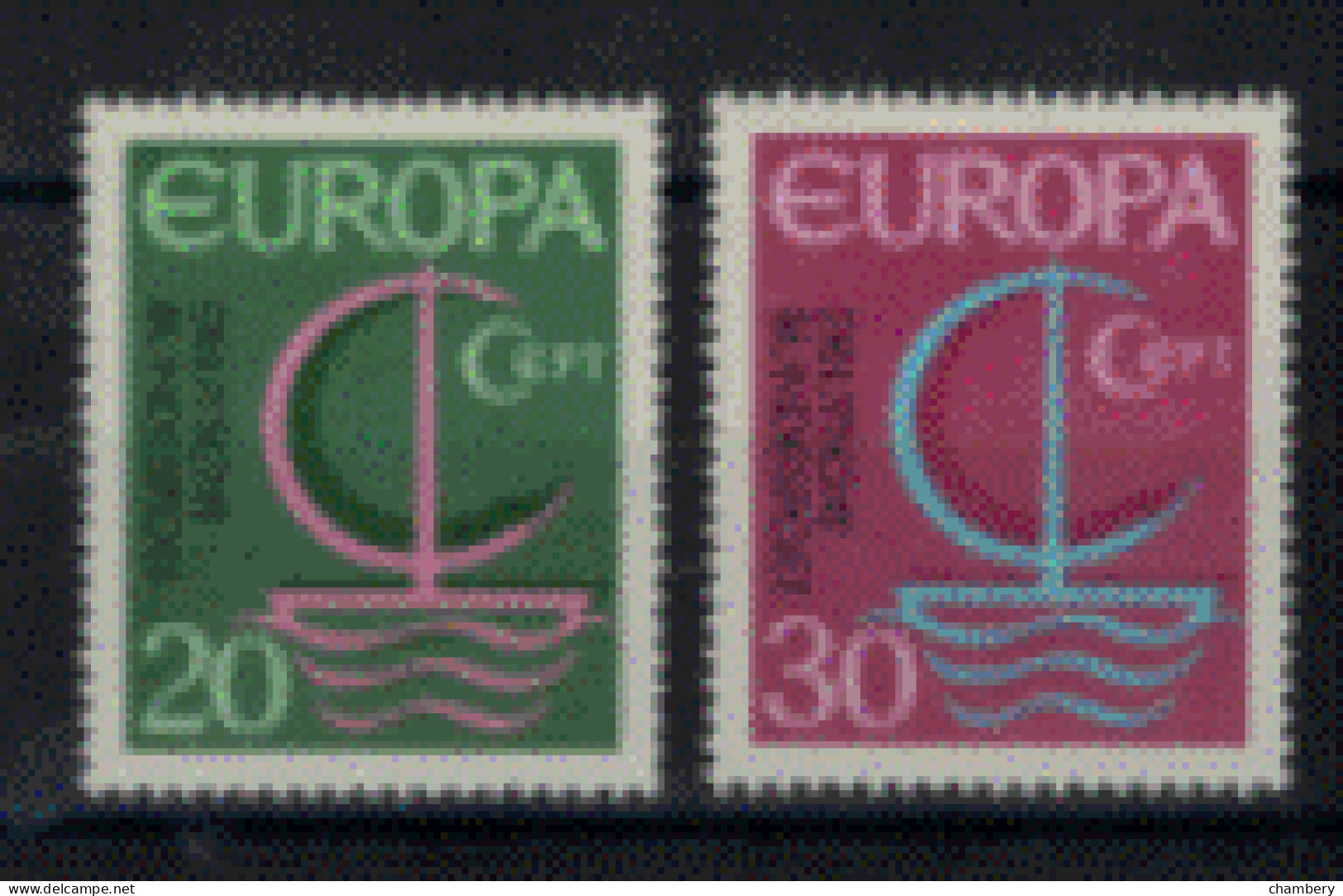 Allemagne Ouest - "EUROPA" - Série Neuve 2** N° 376 à 377 De 1966 - Ungebraucht