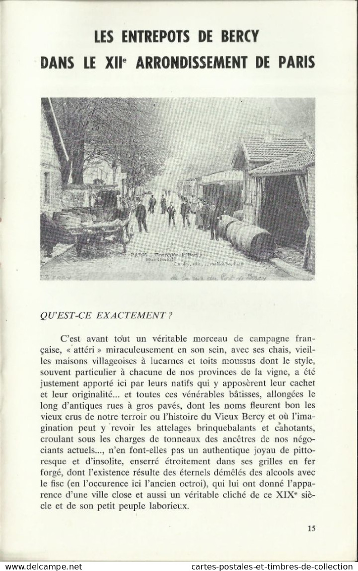 LE CARTOPHILE N°53 , Juin 1979 , RHABILLEURS , RENOUEURS , REBOUTOUS , REBOUTEUX , ENTREPOTS DE BERCY XII° , etc...