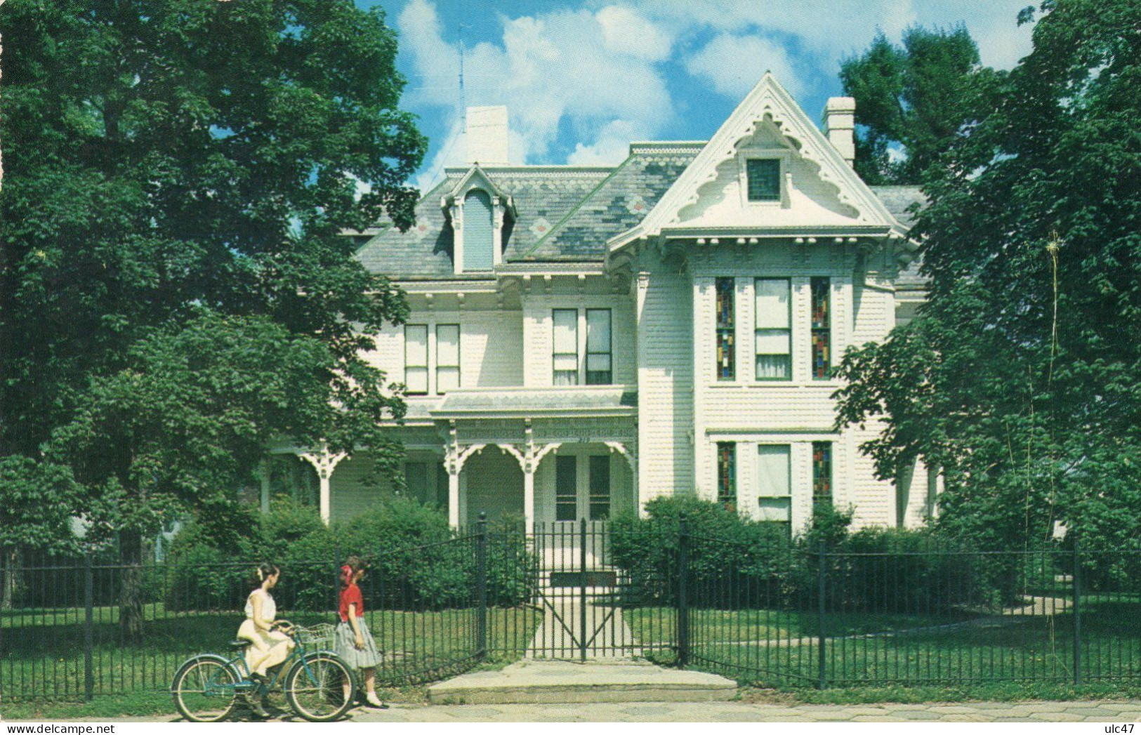 - HOME OF HARRY S. TRUMAN, INDEPENDENCE, MISSOURI. - Scan Verso - - East Independence