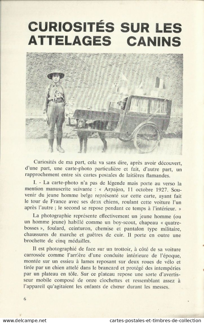 LE CARTOPHILE N°64 , Mars 1982 , CARTOPHILIE BALZACIENNE , LES DENTELLES , CURIOSITES SUR LES ATTELAGES CANINS , Etc... - Francese