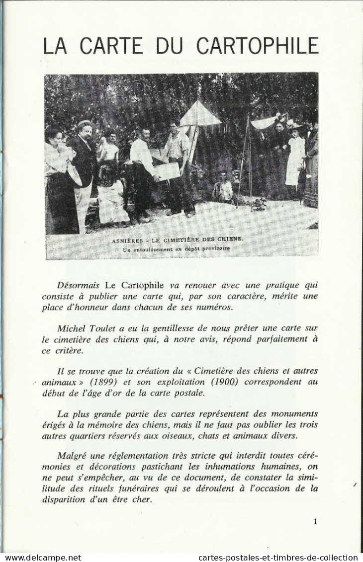 LE CARTOPHILE N°65 , Juin 1982 , LE LOHKASSEPPLER , LES SONNEURS , LES GAGNES PETITS PARISIENS , VICISSITUDES , Etc... - Français