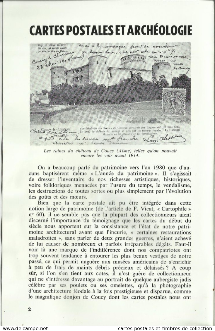 LE CARTOPHILE N°68 , Mars 1983 , LES PRECURSEURS DES FAST FOOD , LE COMMANDANT CHARCOT AU POLE SUD , Etc... - Francese